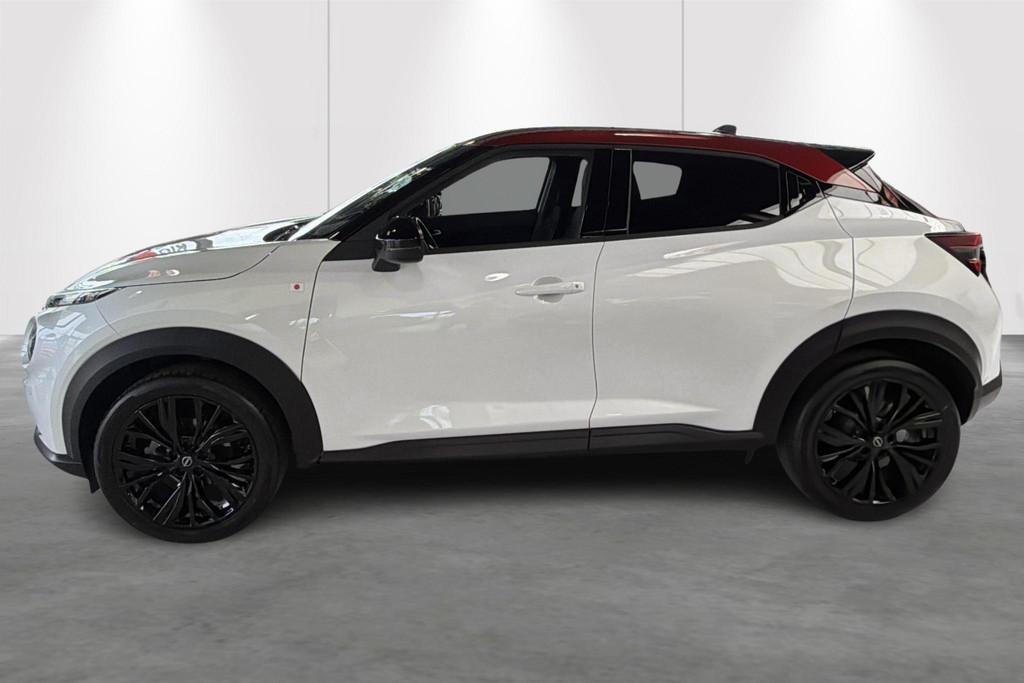 Nissan Juke Red Line edition-Aut-Cam-Carplay-Gps-Airco-Bose, Auto's, Stof, Zwart, Wit, 5 zetels