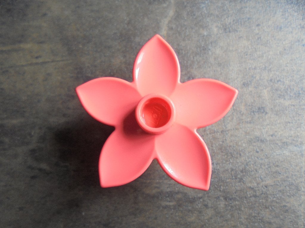 Lego Duplo Plant Flower with 1 Top Stud (zie foto's), Ophalen of Verzenden, Gebruikt, Losse stenen, Duplo