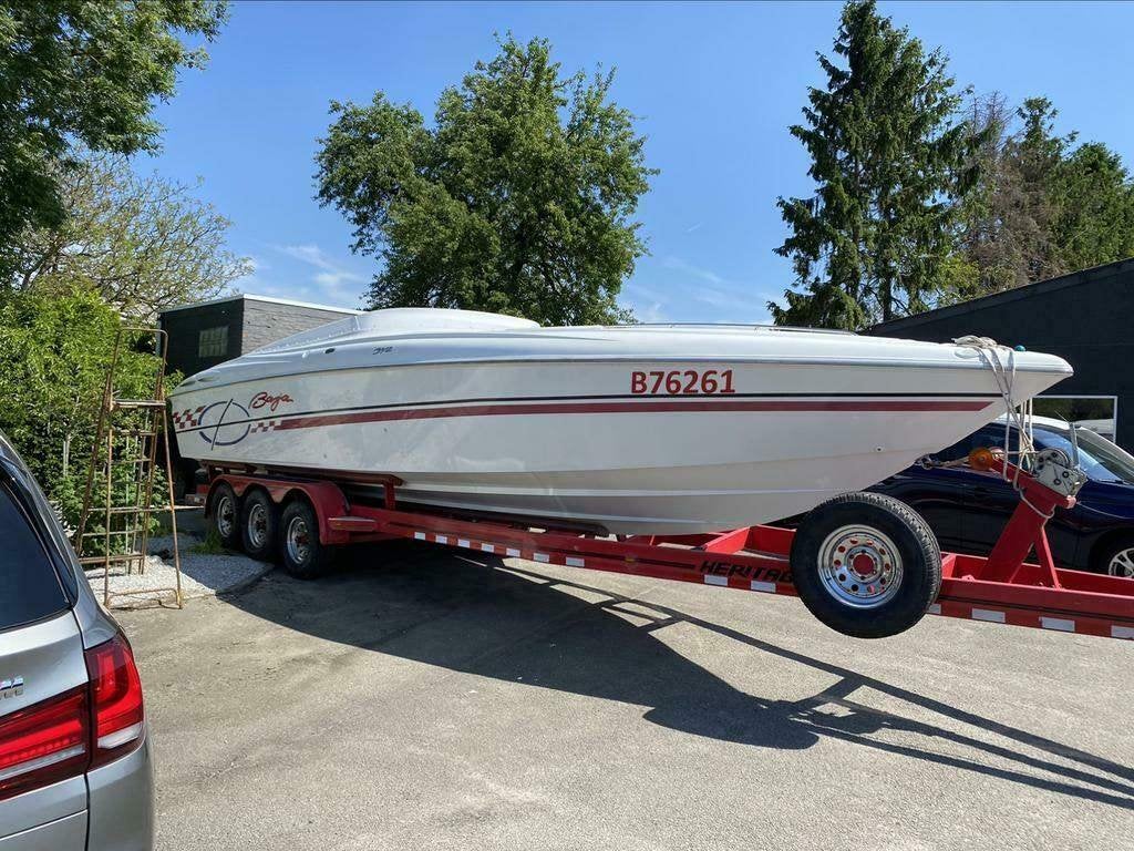 Baja 342 496HO x 2, Watersport en Boten, Speedboten, Gebruikt, Overige merken, Benzine, 200 pk of meer, Binnenboordmotor, Polyester