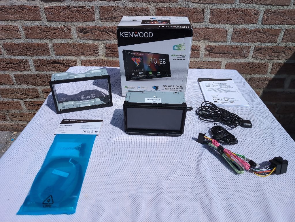 Autoradio Kenwood DMX8021DABS + Accessoires, Autos : Divers, Autoradios, Utilisé, Enlèvement