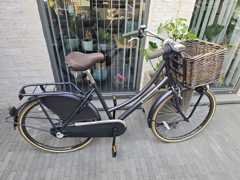 Meisjesfiets vrouwenfiets, Fietsen en Brommers, Ophalen, Terugtraprem