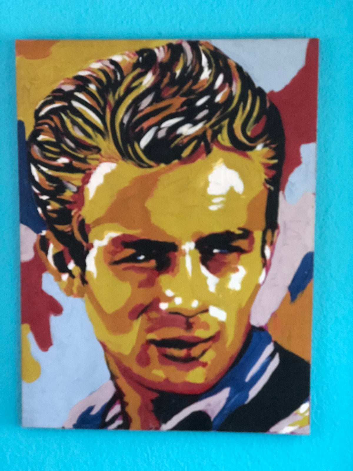 james dean cadre, Enlèvement