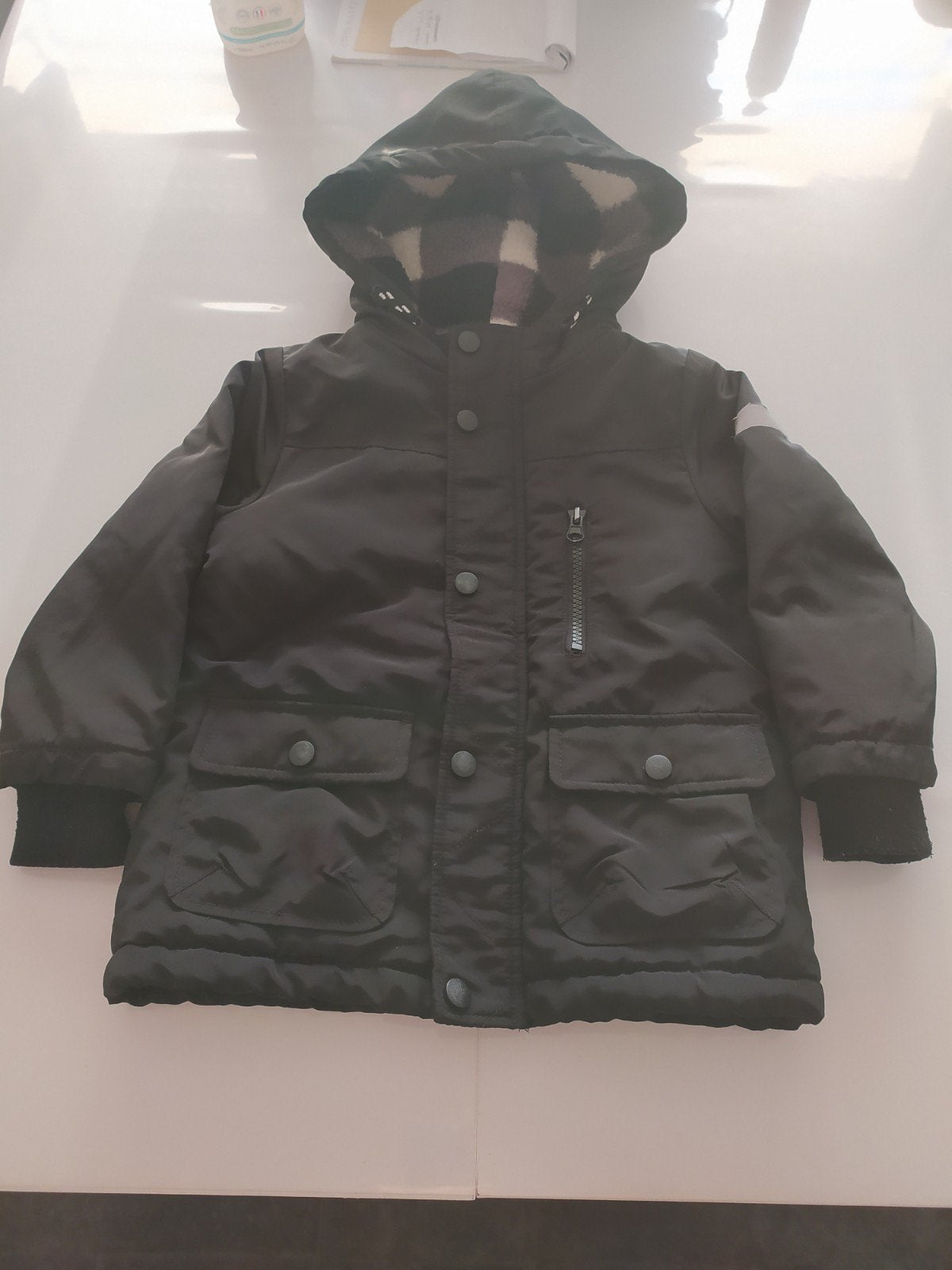 Jongens winter jas 92, Enfants & Bébés, Vêtements enfant | Taille 92, Enlèvement, Manteau