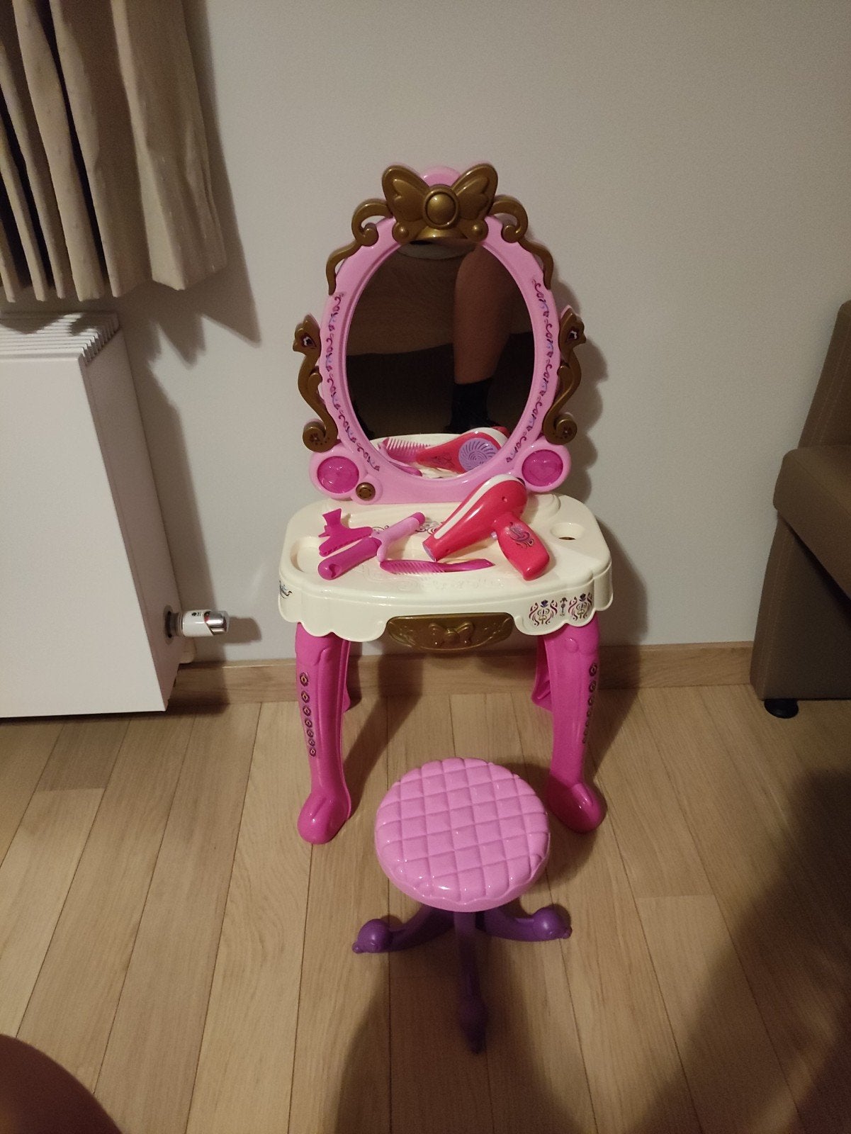 Kappersset, Ophalen, Gebruikt