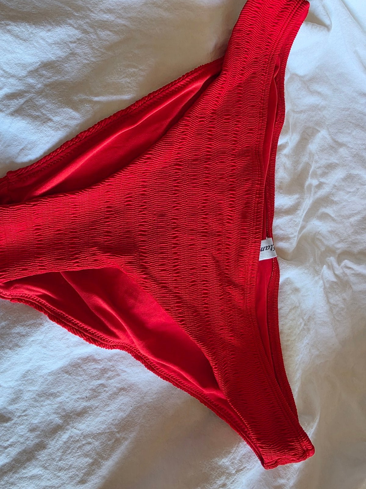 Bikinibroekje, Vêtements | Femmes, Vêtements de Bain & Maillots de Bain, Rouge, Enlèvement ou Envoi, ETAM, Comme neuf