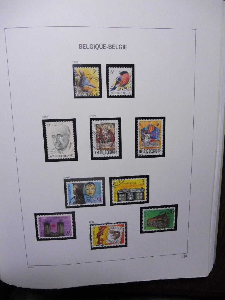 Belgie 1976-2006 deel3 (0805/01), Postzegels en Munten, Met stempel, Ophalen of Verzenden, Gestempeld, Overig
