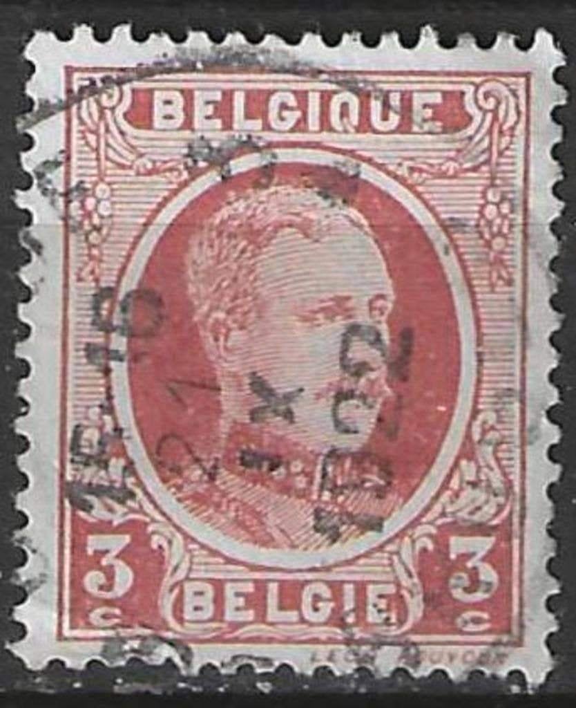 Belgie 1921/1927 - Yvert/OBP 192 - Koning Albert I. (ST), Postzegels en Munten, Verzenden, Gestempeld, Gestempeld, Koninklijk huis