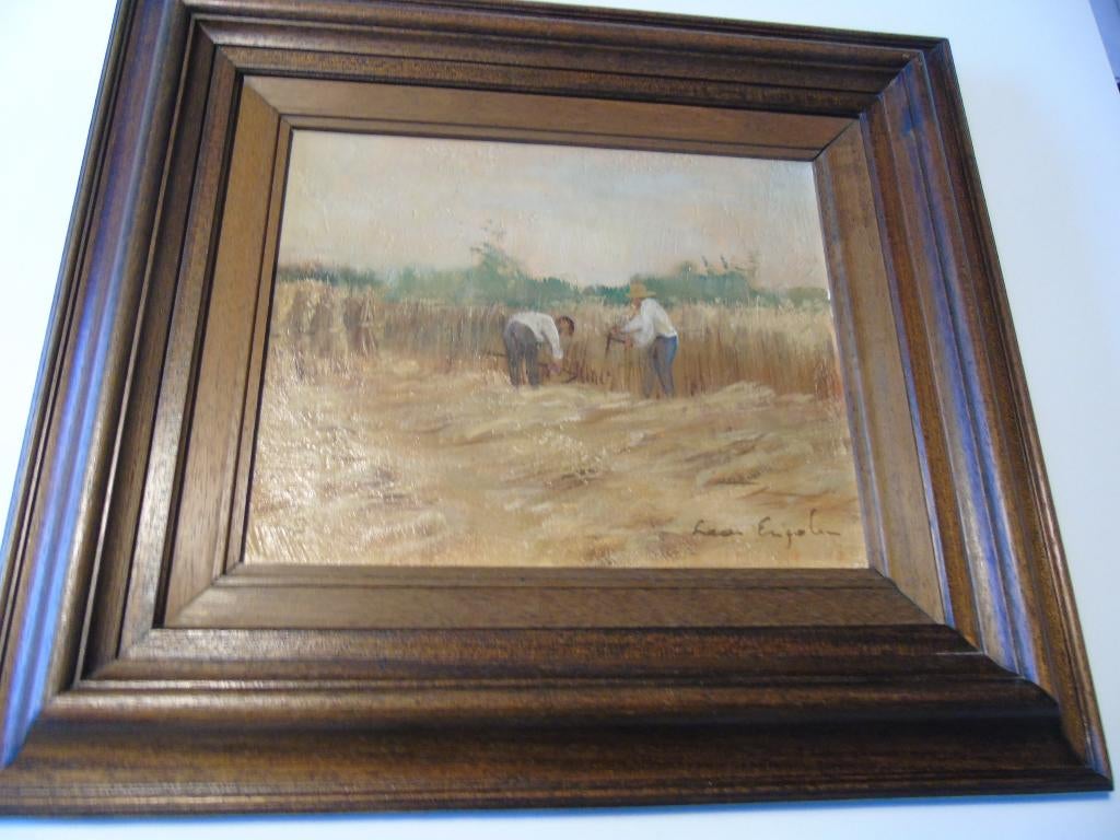 Peinture originale Leon Engelen (pas de reproduction ! ! !), Enlèvement