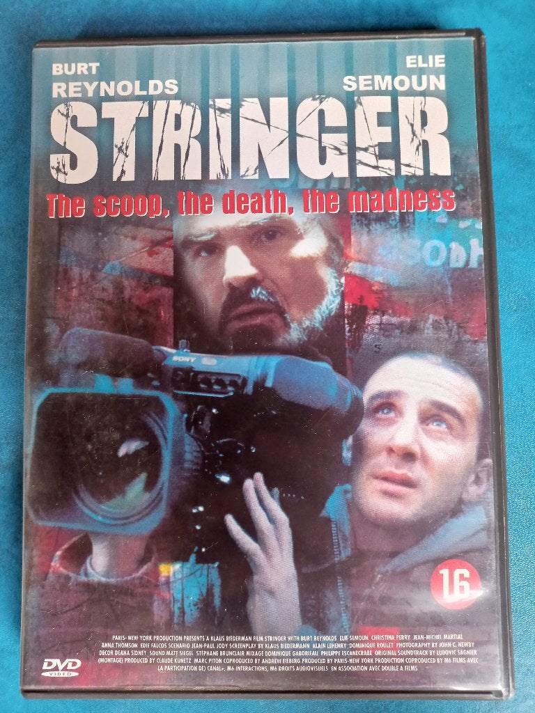 Stringer, CD & DVD, DVD | Thrillers & Policiers, Comme neuf, Thriller d'action, À partir de 16 ans, Anglais, Néerlandais, Enlèvement ou Envoi