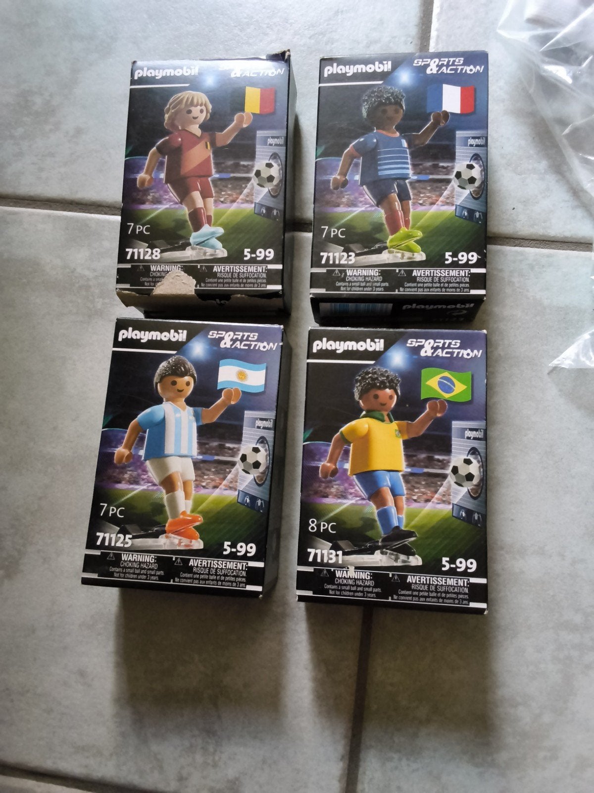 Playmobil voetballers, Ophalen of Verzenden