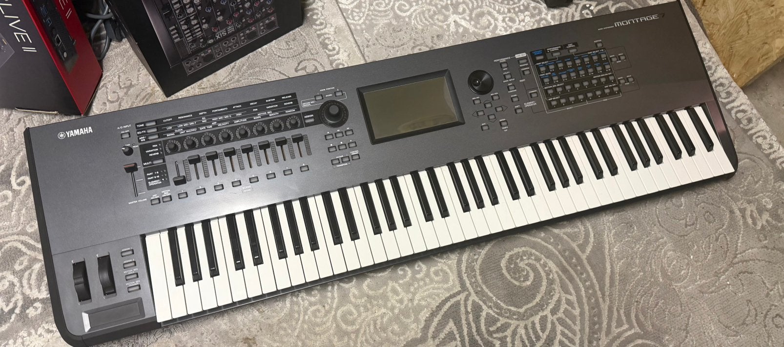 Yamaha montage 7, Muziek en Instrumenten, Synthesizers, Ophalen, Zo goed als nieuw, Yamaha