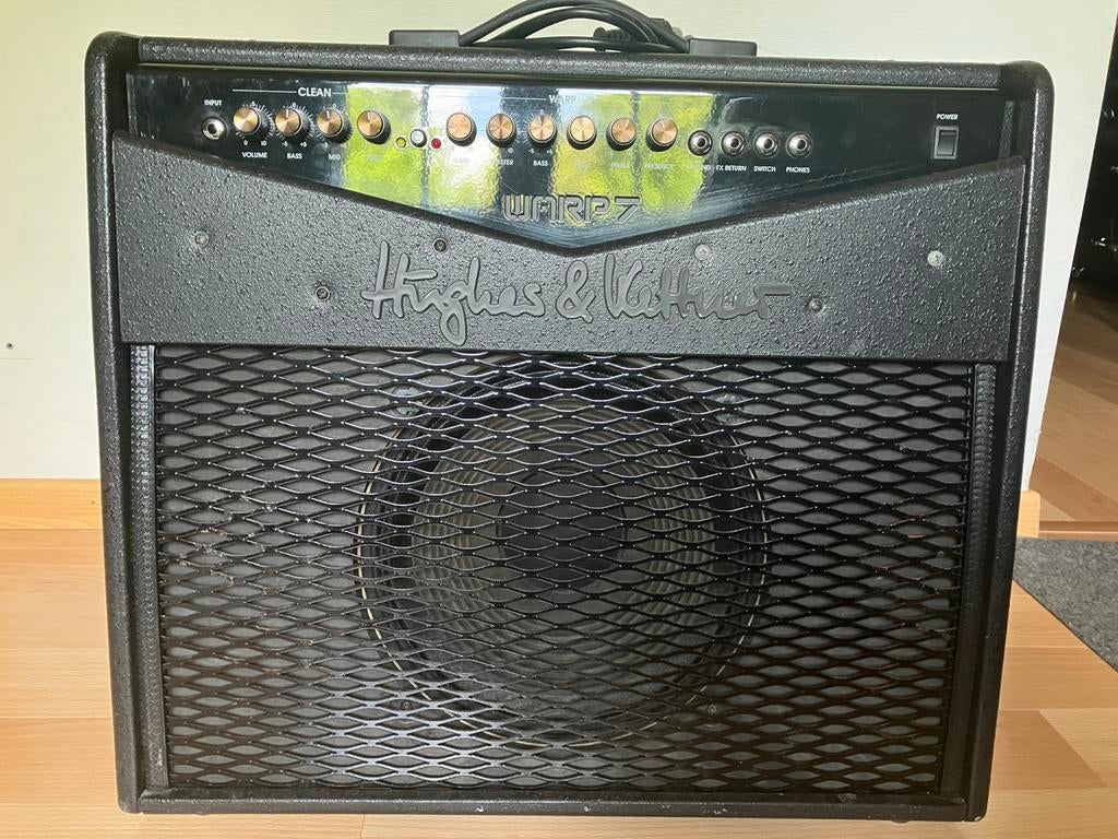 ampli hughes & kettner warp 7, Muziek en Instrumenten, Versterkers | Bas en Gitaar, Ophalen, Gebruikt, Gitaar, 50 tot 100 watt