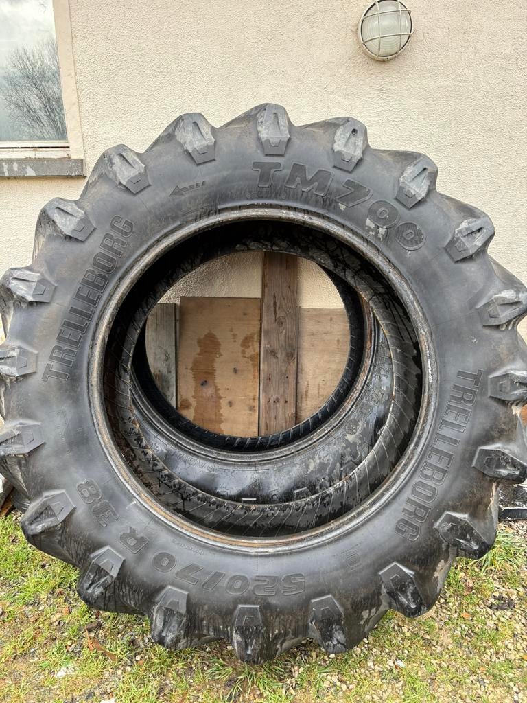 520 70 r38 banden, Zakelijke goederen, Landbouw | Onderdelen | Banden, Velgen en Assen, Ophalen of Verzenden