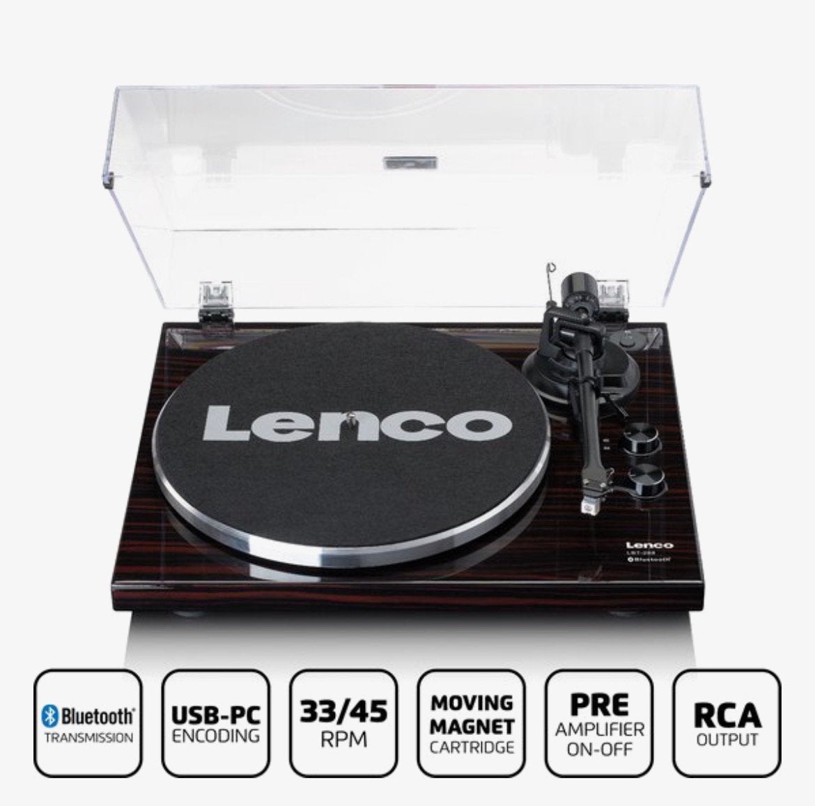 Lenco platenspeler, Ophalen of Verzenden, Zo goed als nieuw, Platenspeler