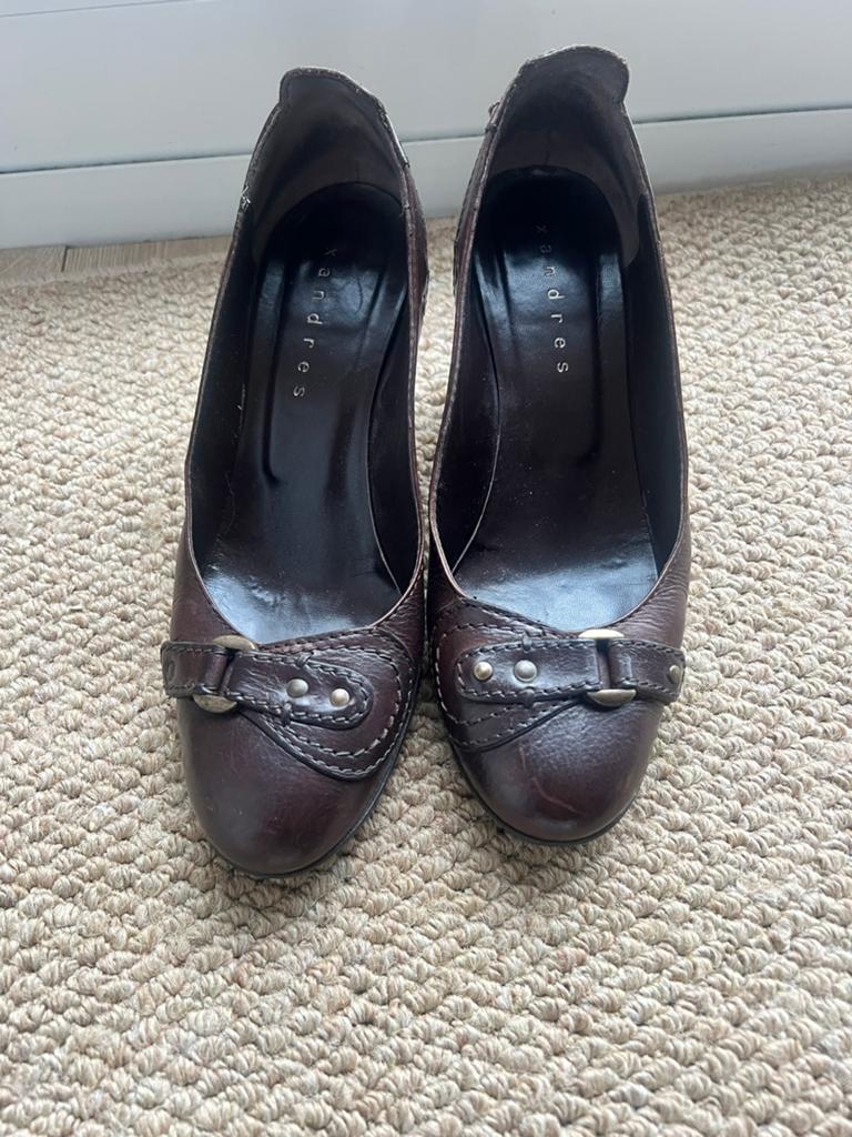 Hakken Xandres, Kleding | Dames, Schoenen, Ophalen, Bruin
