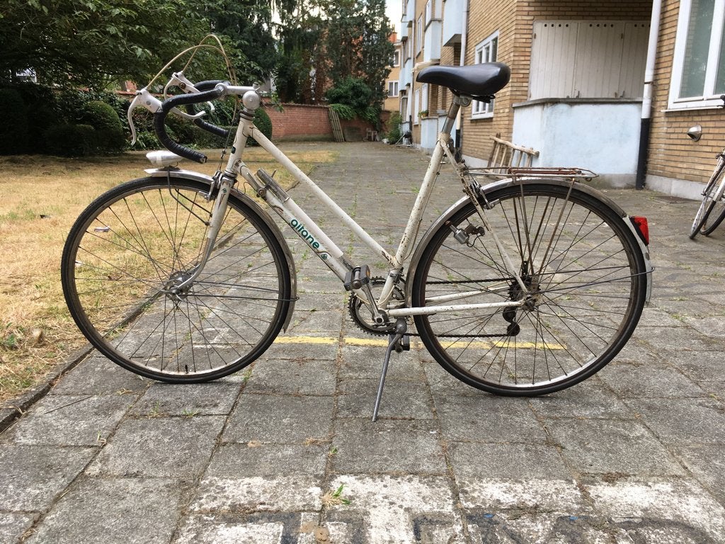 vintage toerfiets Gitane, Fietsen en Brommers, Fietsen | Dames | Sportfietsen en Toerfietsen, Velgrem, Ophalen, Overige merken