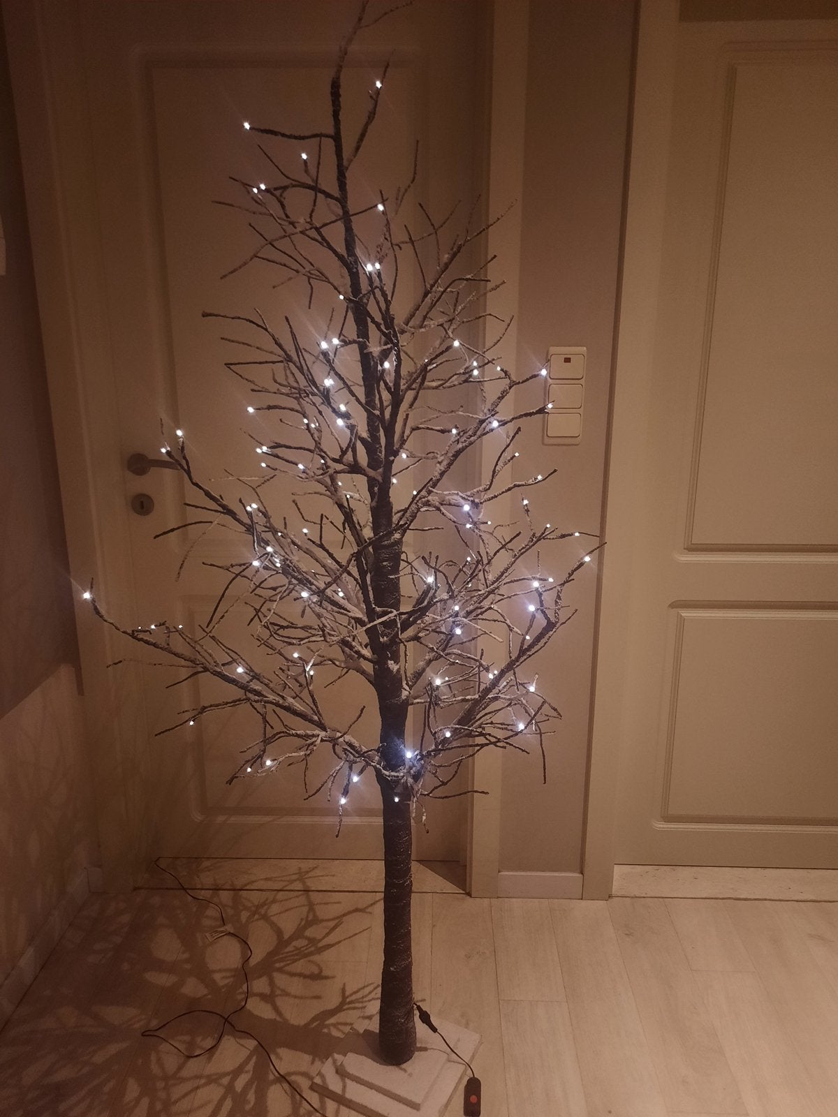 Mooie kerstboom met lichtjes, Ophalen, Zo goed als nieuw