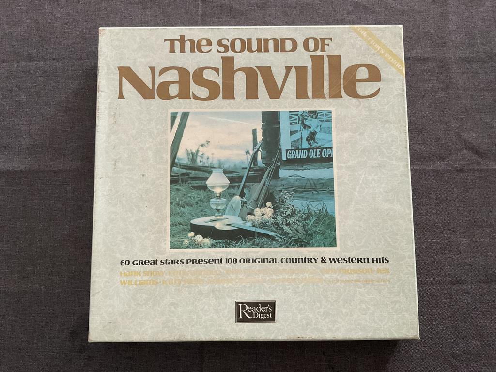 Readers Digest The Sound of Nashville box 9+2 LP’s Collector, Cd's en Dvd's, Vinyl | Country en Western, Ophalen, Gebruikt