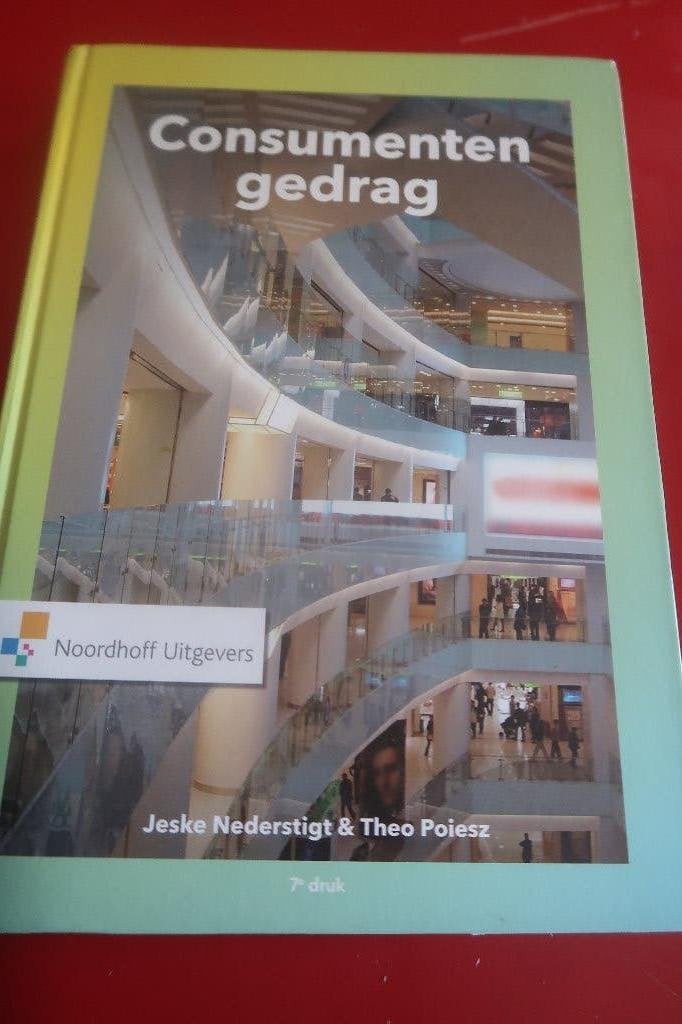 consumentengedrag studieboek, Boeken, Ophalen of Verzenden, Zo goed als nieuw, Hogeschool