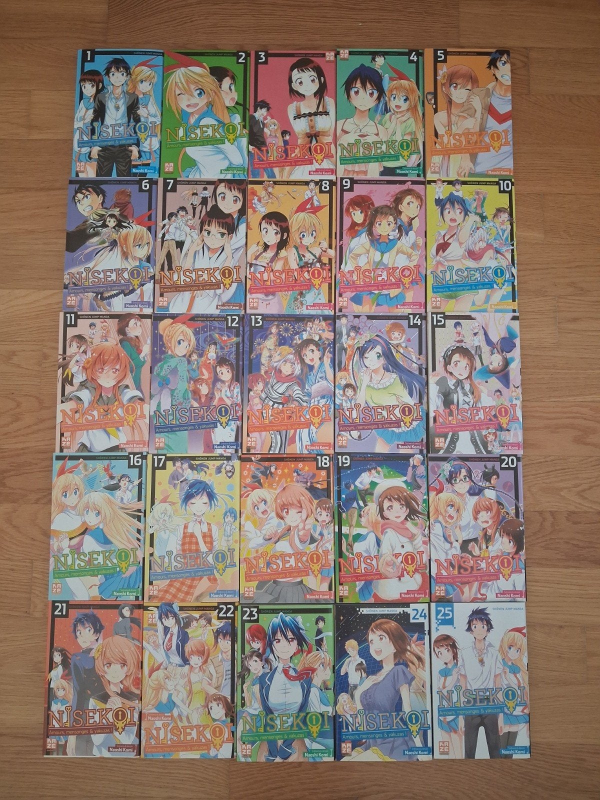 Mangas Nisekoi (Naoshi Komi), Livres, Série complète ou Série, Enlèvement, Comme neuf, Naoshi Komi