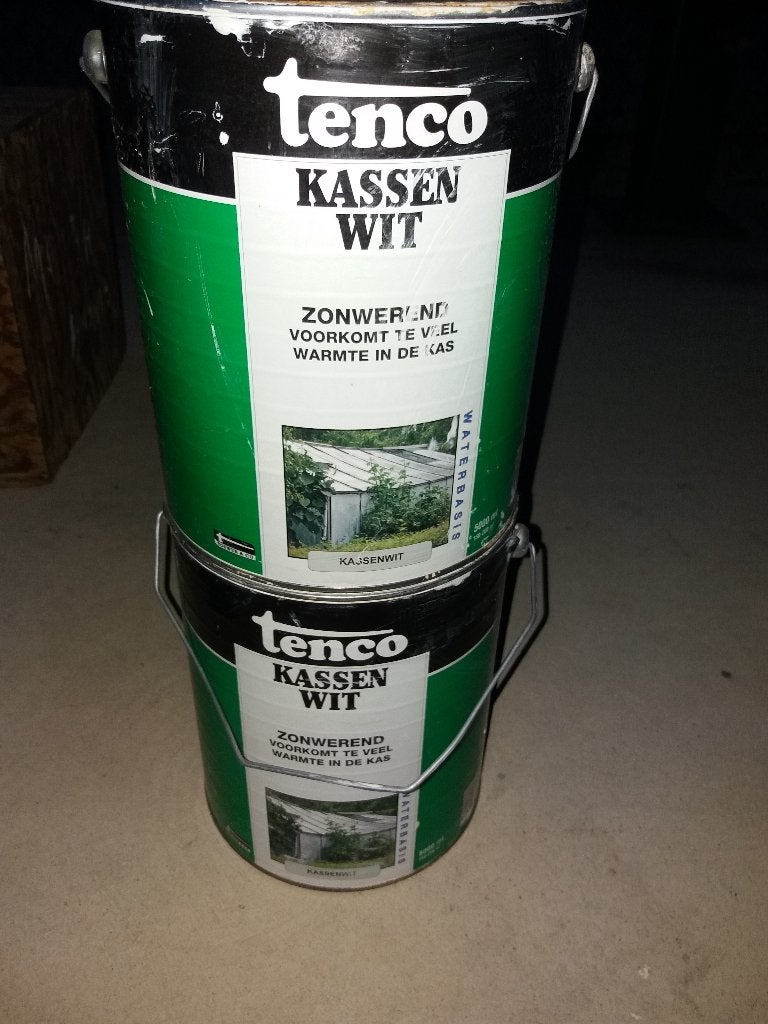 Kassenwit Tenco voor serre, Jardin & Terrasse, Enlèvement, Neuf, Conservatoire