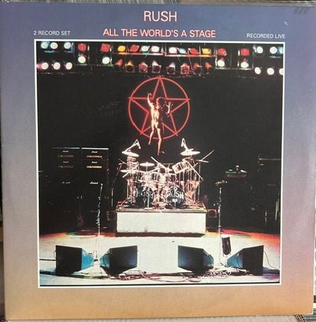 RUSH - ALL THE WORLD'S A PLACE 2LP, Cd's en Dvd's, Vinyl | Rock, Gebruikt, Hard Rock, Ophalen of Verzenden, 12 inch