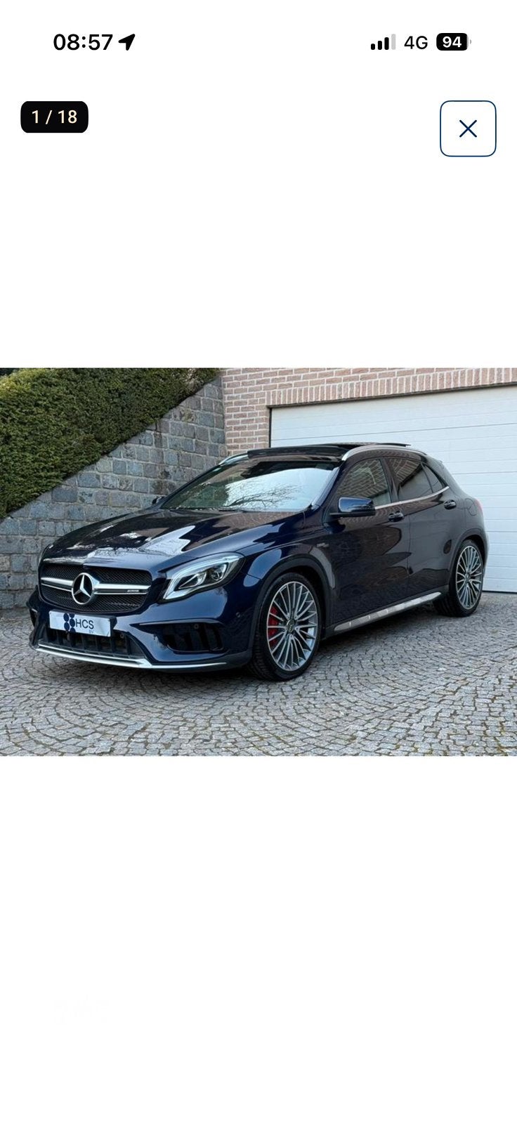 GLA 45 AMG 2.0 381 CV, Achat, Noir, 5 portes, 5 places