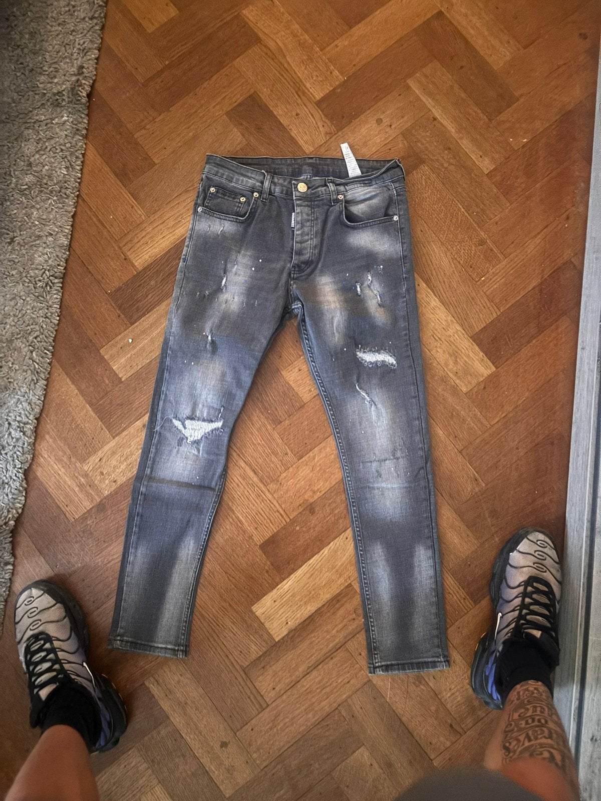 Grijze Dsquared broek, Vêtements | Hommes, Enlèvement ou Envoi, Comme neuf, Gris, W32 (confection 46) ou plus petit