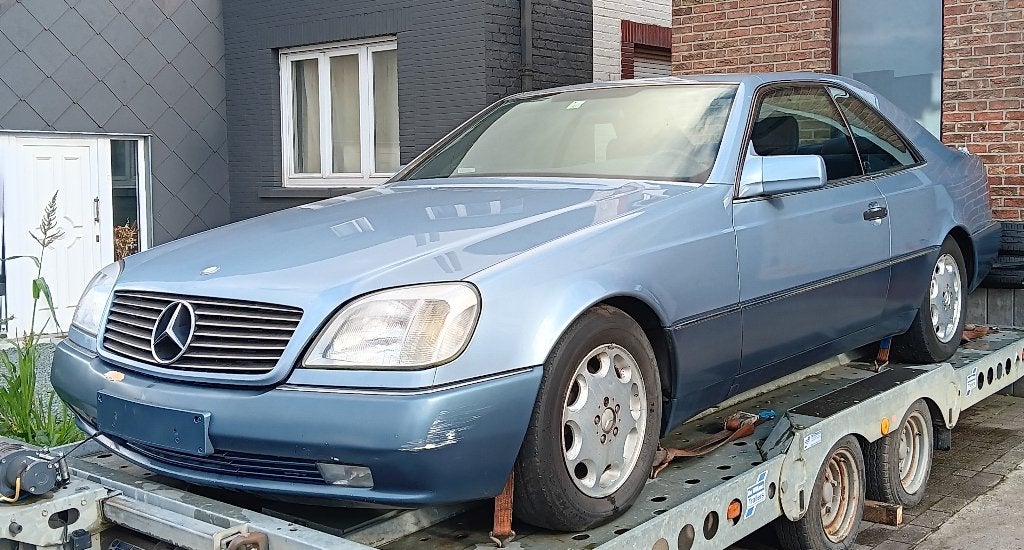 Mercedes-Benz 500sec / S500 1993 w140/c140 Blue on Blue, Auto's, Blauw, Particulier, Blauw, Te koop