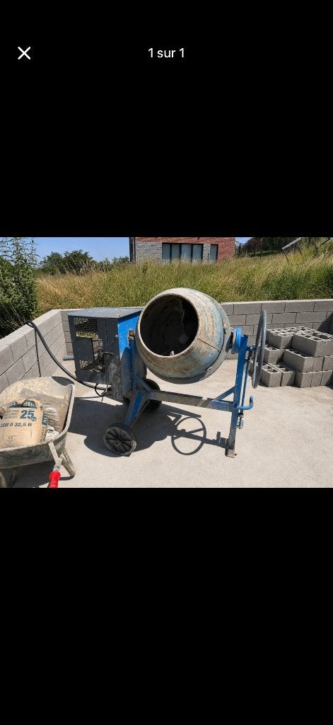 Bétonnière Perfecty, Bricolage & Construction, Enlèvement, Utilisé