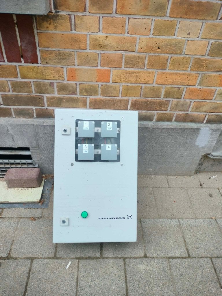 werfkast, Bricolage & Construction, Électricité & Câbles, Enlèvement, Utilisé, Autres marques, Tableau électrique
