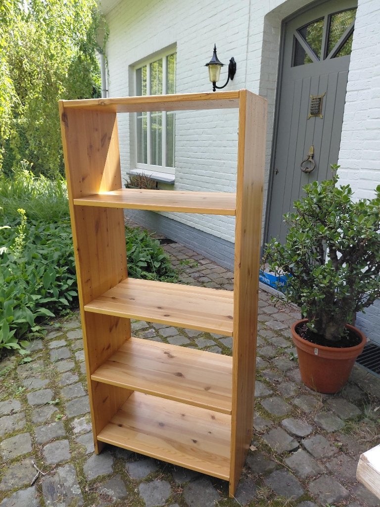 Boekenkast, Huis en Inrichting, Kasten | Boekenkasten, Ophalen, Met plank(en), Gebruikt, Grenenhout