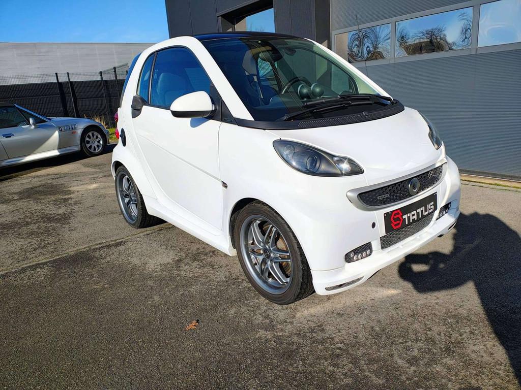 Smart Brabus Coupe Brabus 1.0 Turbo Brabus Softouch, Auto's, Automaat, Achterwielaandrijving, Gebruikt, Wit