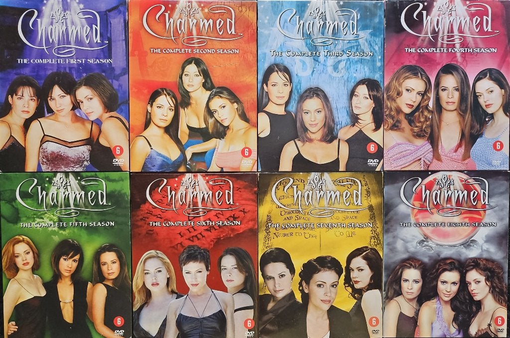 Charmed Complete Serie, Cd's en Dvd's, Dvd's | Tv en Series, Engels, Nederlands, Ophalen of Verzenden, Zo goed als nieuw