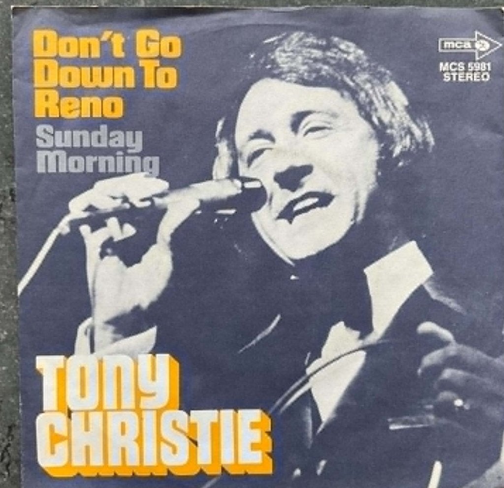 Tony Christie "Don't go down to Reno", Pressage original, Enlèvement ou Envoi, Comme neuf, Autres genres