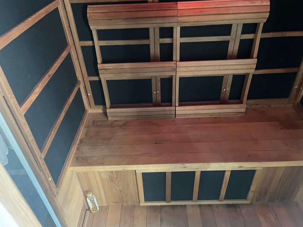 Infarood sauna, Sport en Fitness, Sauna, Ophalen, Zo goed als nieuw, Infrarood