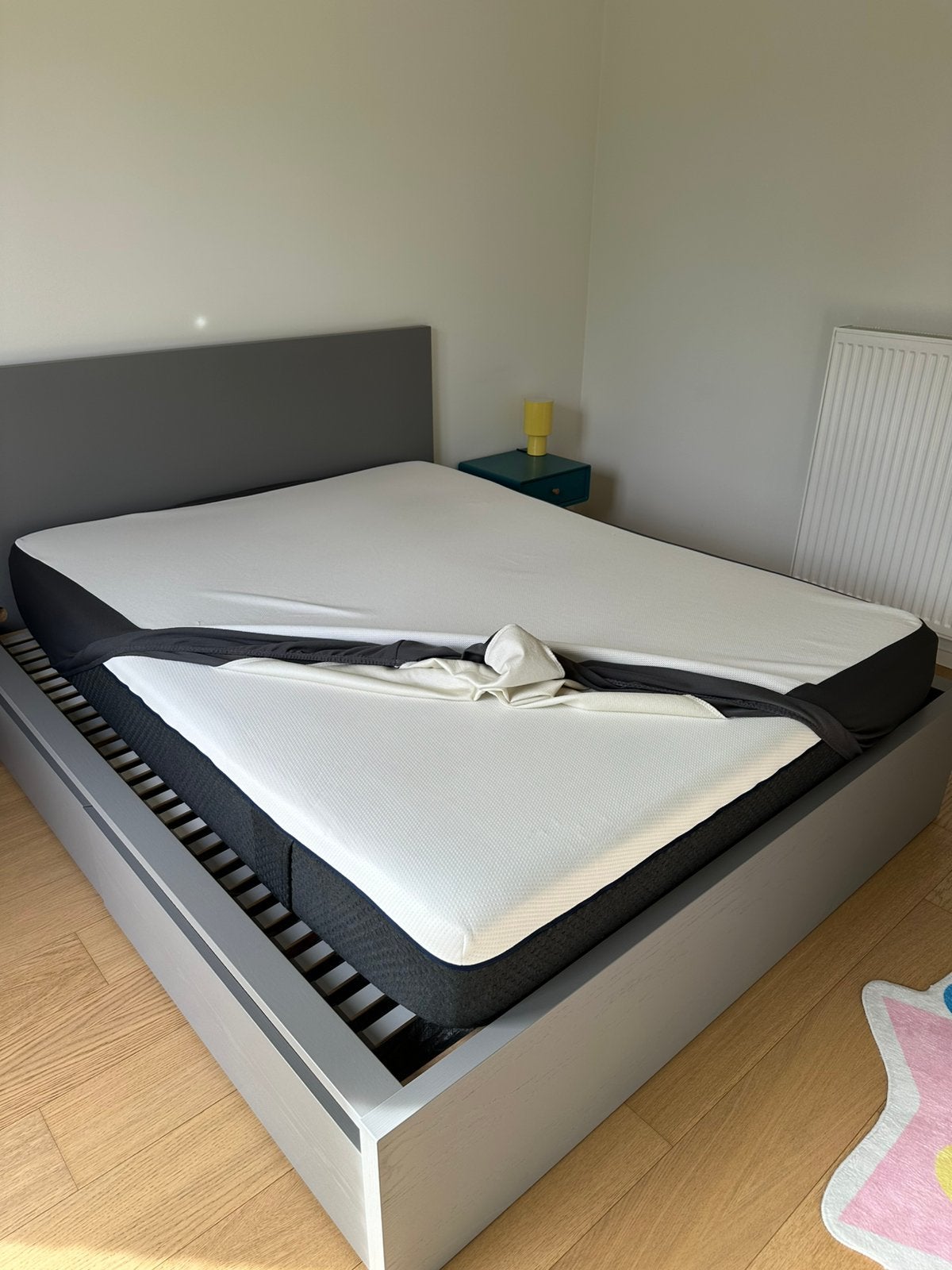 Emma Original matras 150x200 + matrasbeschermer, goede staat, Ophalen, Gebruikt, Tweepersoons, 200 cm