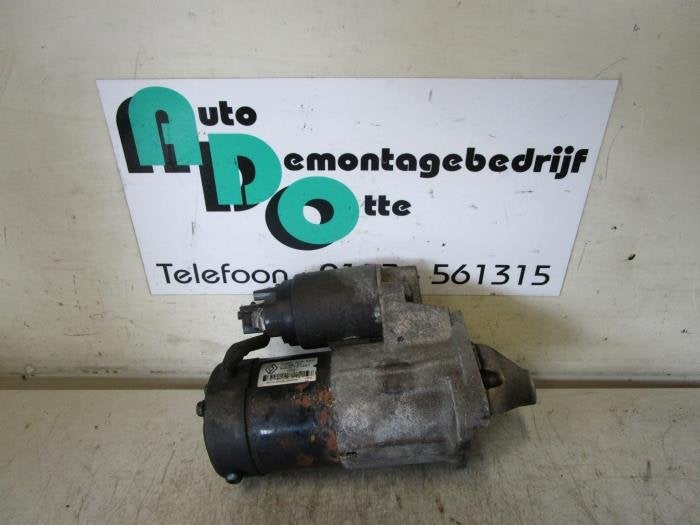 Startmotor van een Renault Clio (Clio 3 06-), Auto-onderdelen, Motor en Toebehoren, Renault, Gebruikt, 3 maanden garantie, Ophalen of Verzenden