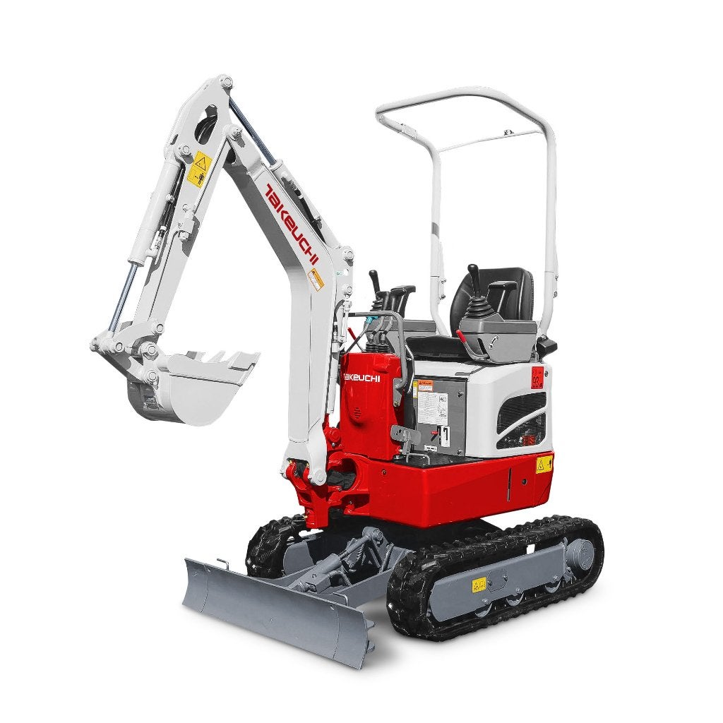 mini graafmachine, Ophalen, Graafmachine
