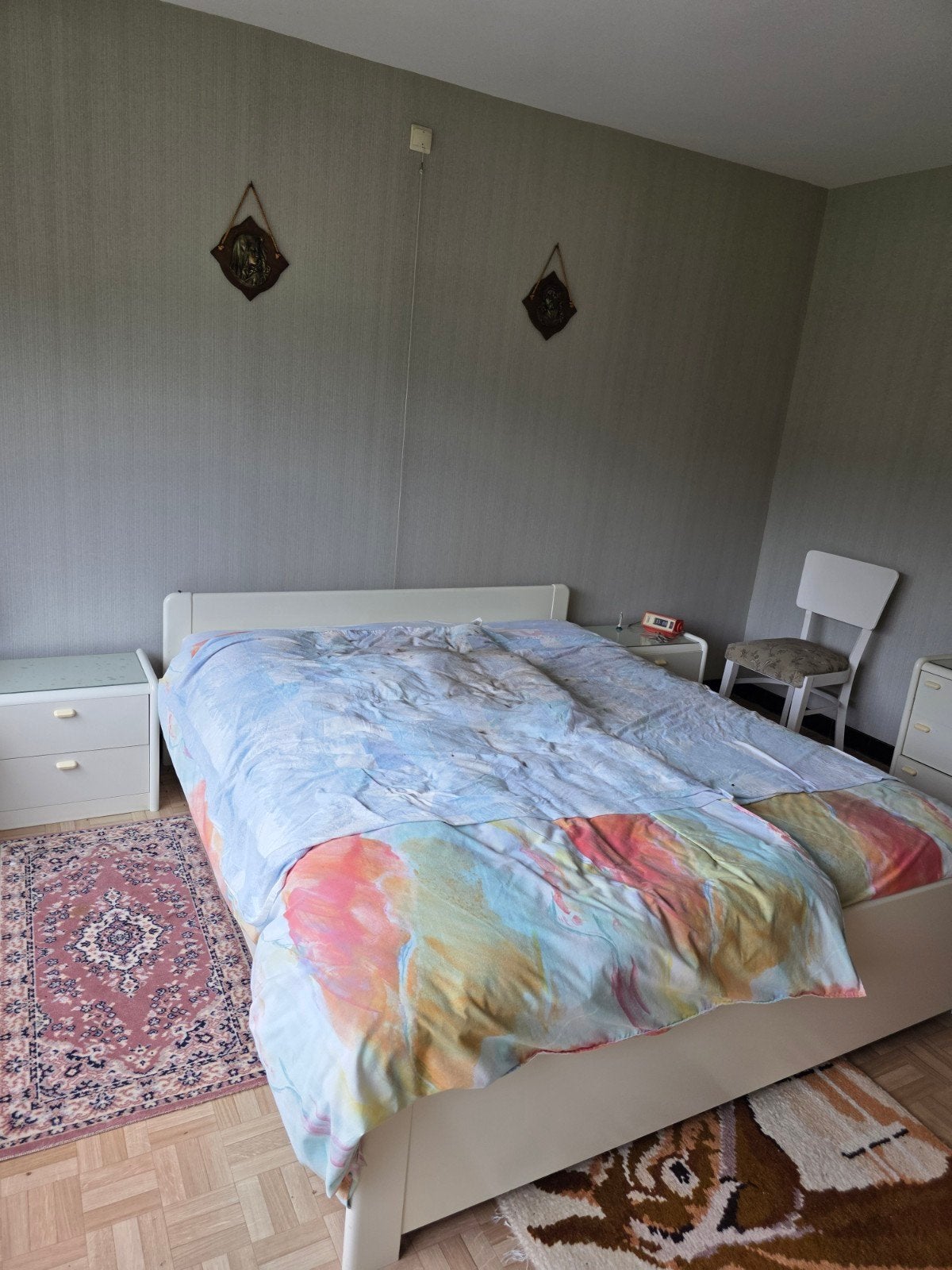 volledige witte slaapkamer Rotselaar, Huis en Inrichting, Ophalen, Gebruikt