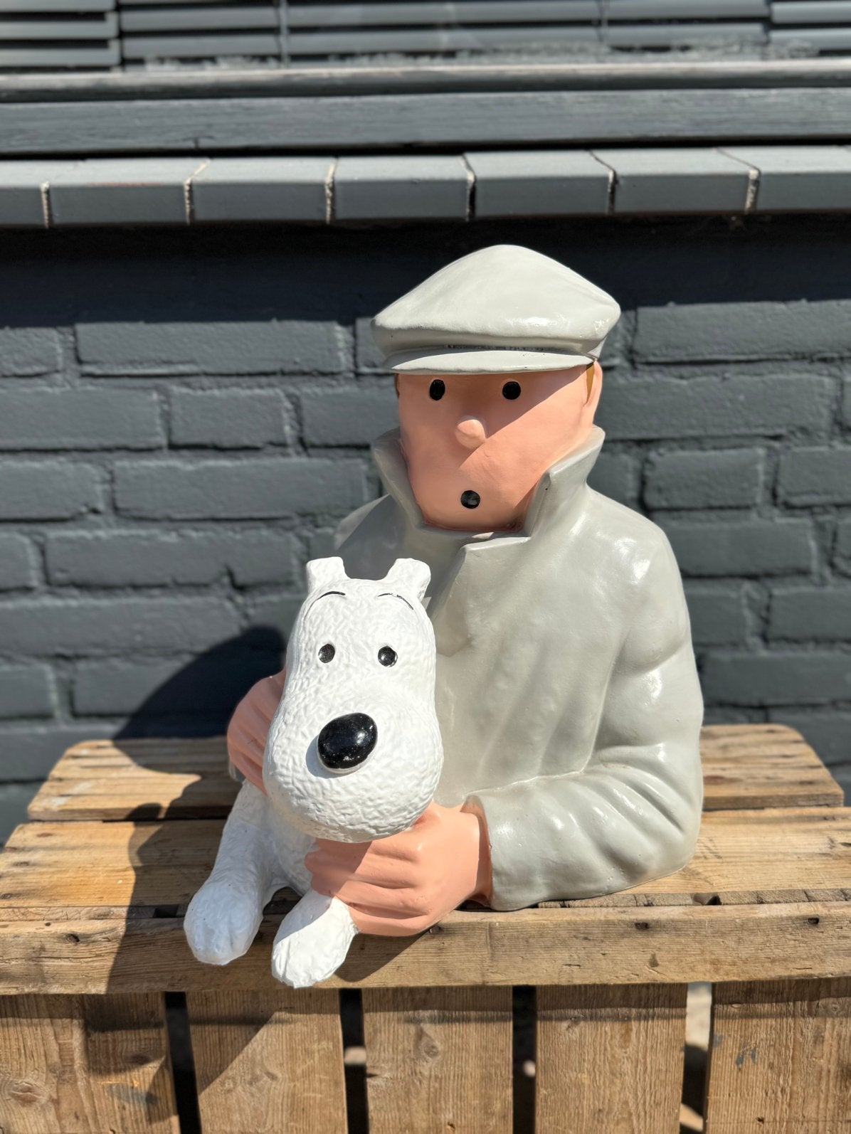 Buste de Tintin et Bobbie, Collections, Enlèvement, Utilisé, Humain