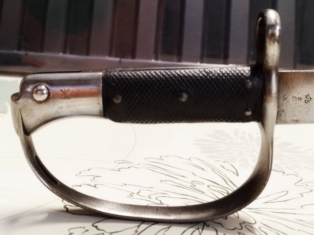 Sabre baïonnette anglais d'artillerie 1879 - 350€, Collections, Objets militaires | Général, Envoi, Armée de terre