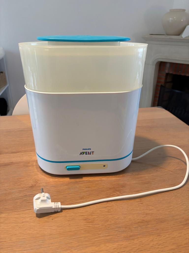 Philips Avent 3-1 elektrische stoom sterilisator, Ophalen, Zo goed als nieuw, Sterilisator