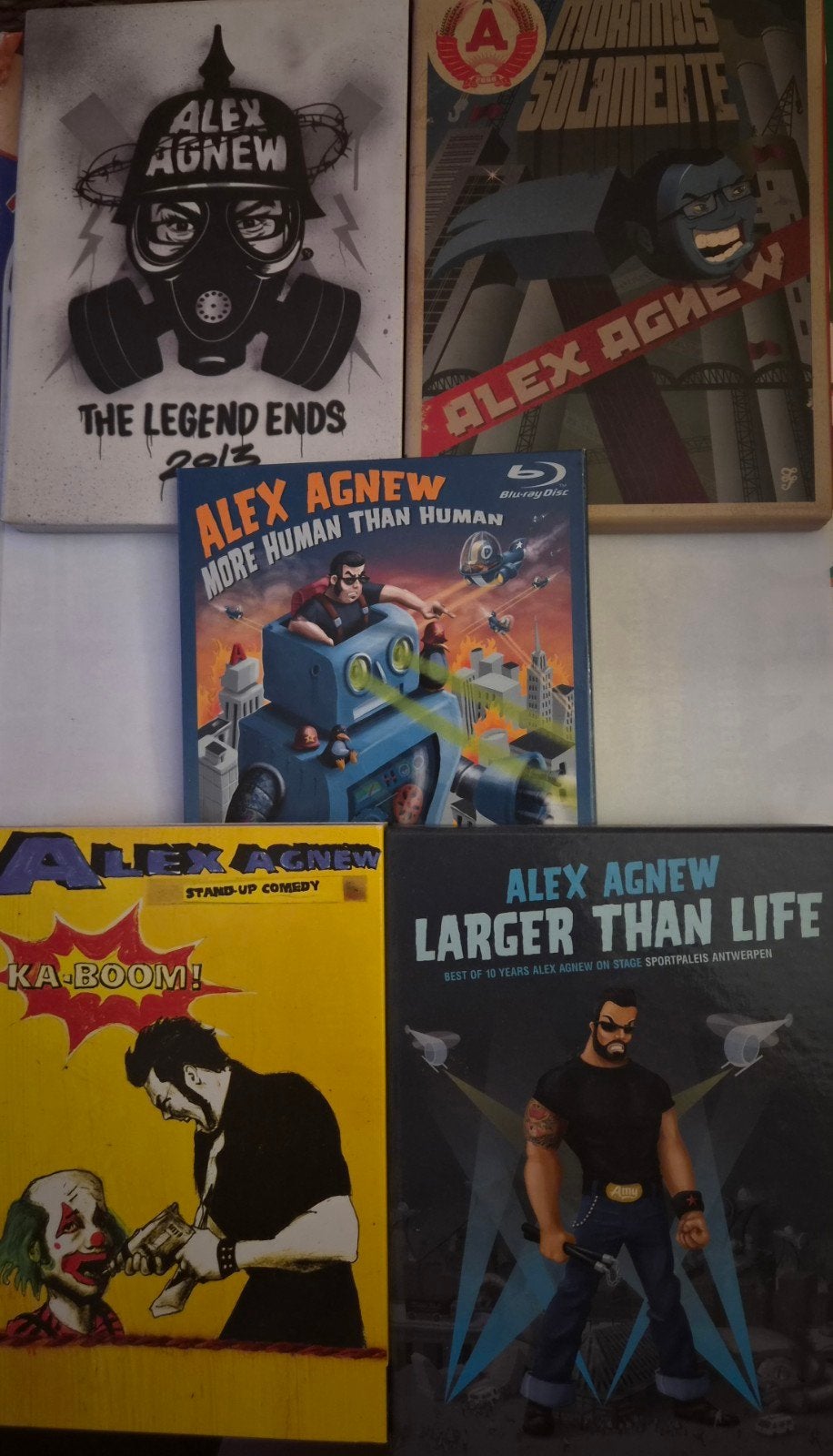 Alex Agnew, Adriaan Van Den Hoof, Philippe Geubels dvd, CD & DVD, DVD | Cabaret & Sketchs, Enlèvement ou Envoi