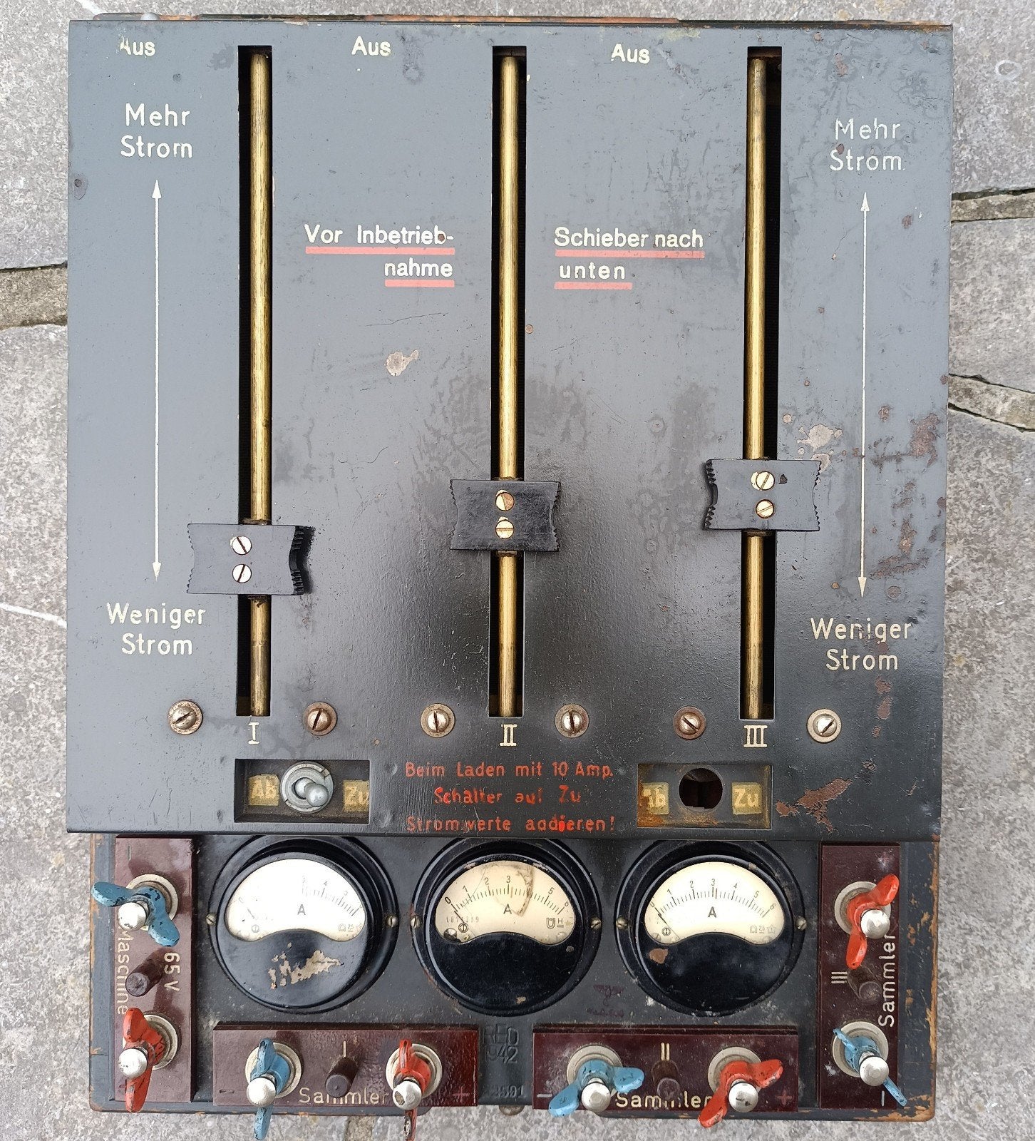 Tableau de charge, Werhmacht, 1941, armée allemande, Collections, Enlèvement ou Envoi