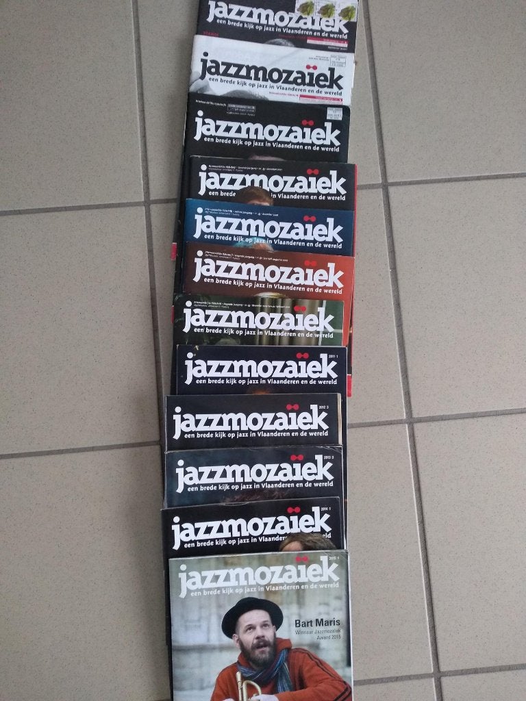 Jazzmozaïek tijdschriften, Ophalen, Gelezen, Muziek, Film of Tv
