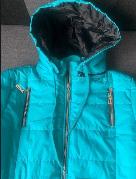 Turquoise damesjas, Kleding | Dames, Ophalen of Verzenden, Nieuw, Maat 38/40 (M)