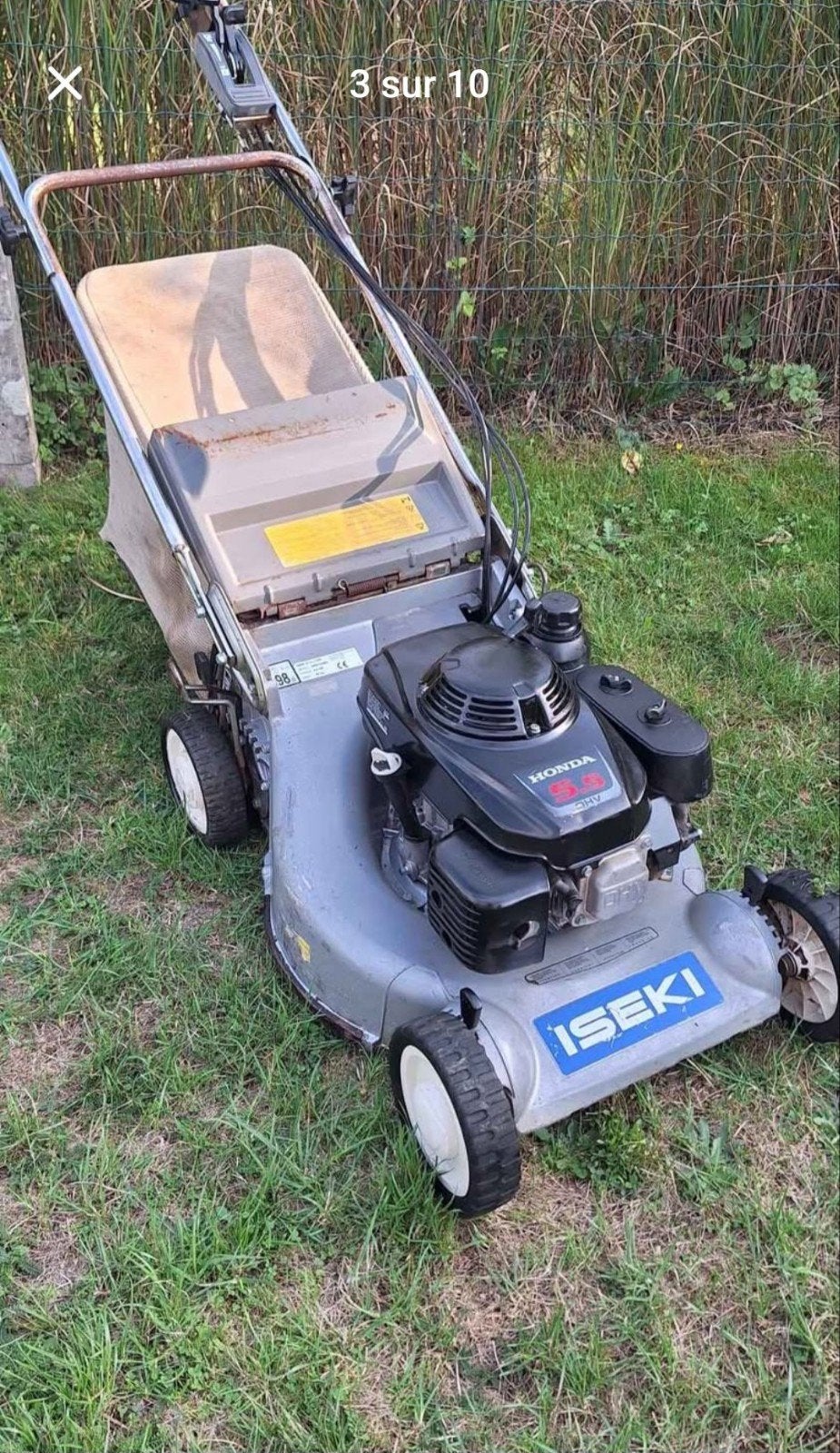 Tondeuse professionnelle ISEKI moteur HONDA, Jardin & Terrasse, Enlèvement