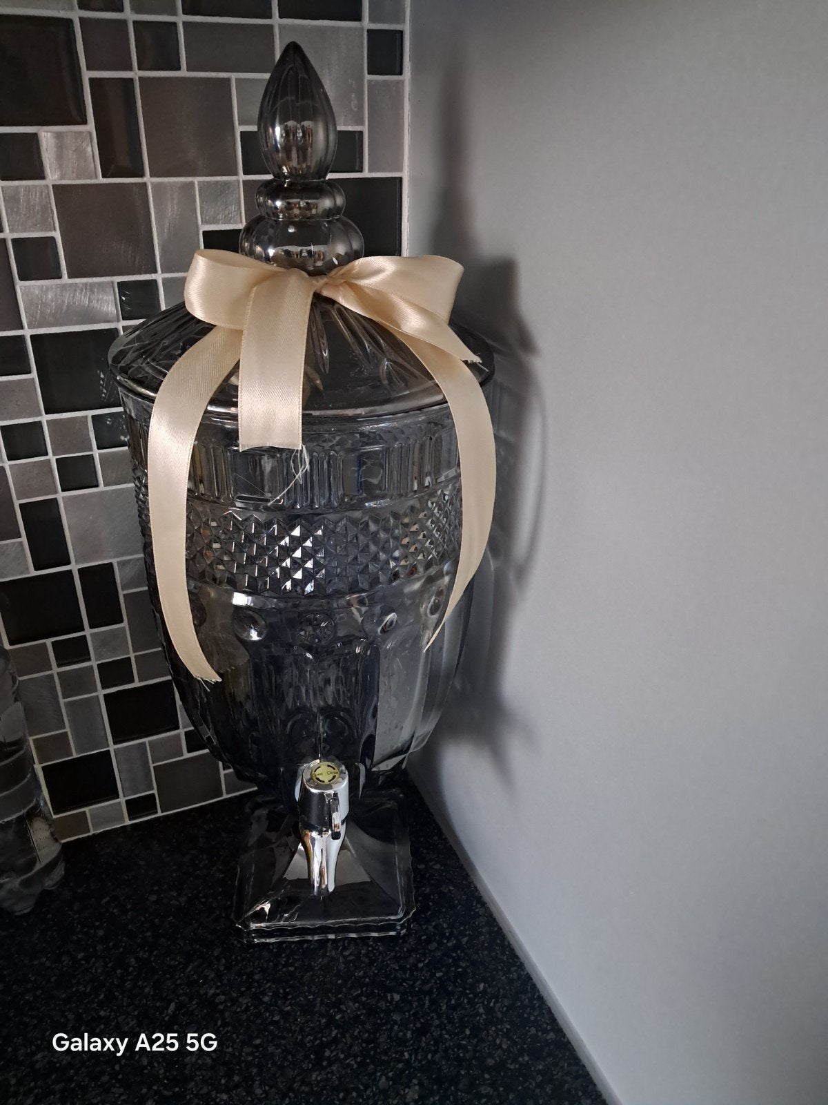 Vase avec robinet pour boisson, Ophalen, Nieuw, Blauw, Overige typen