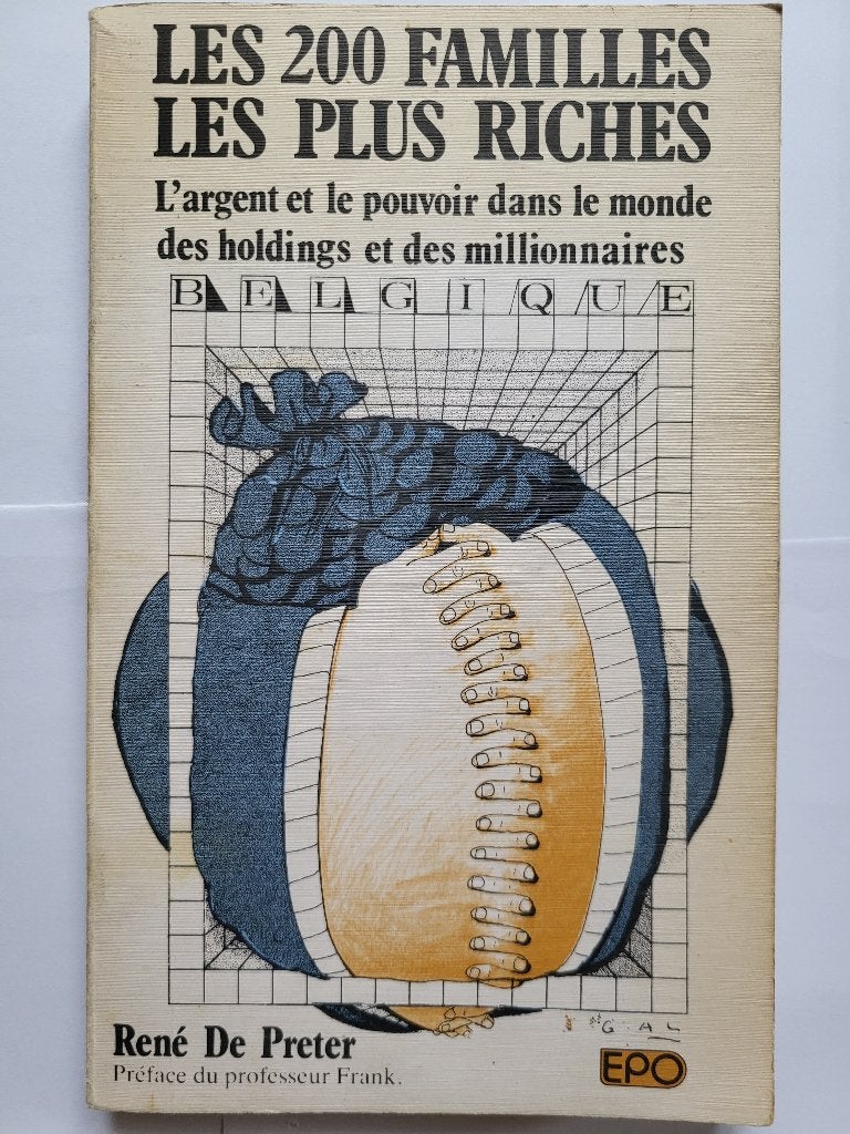 De 200 rijkste families van België René de Preter, Boeken, Ophalen of Verzenden, Gelezen